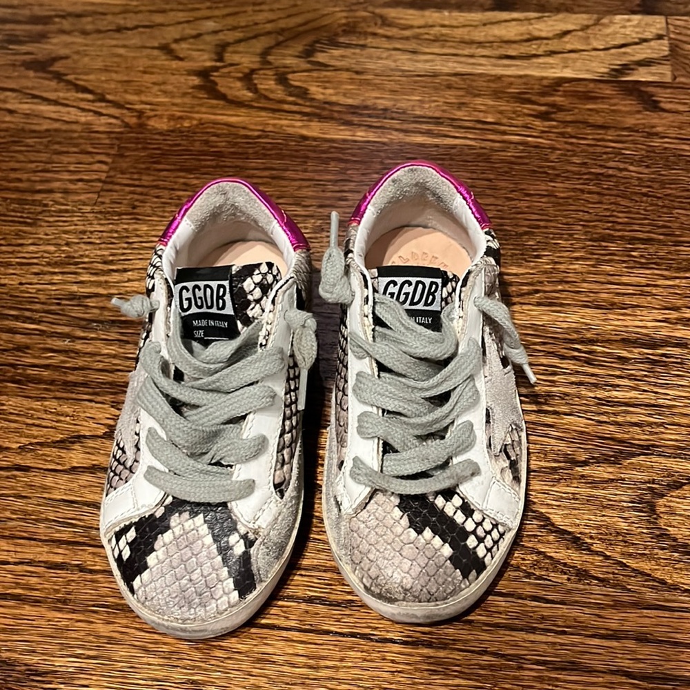 Golden Goose Snake Print